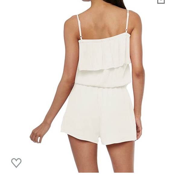 Womens White Romper - Picture 2 of 10